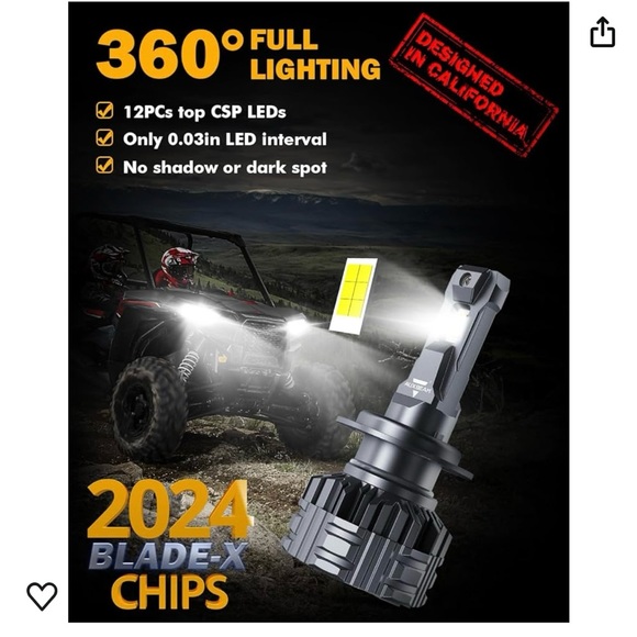 Auxbeam F22 Series 7 Lights, Automobile, Automotive - Picture 4 of 9